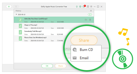 Apple Music の音楽を気軽に CD に焼く