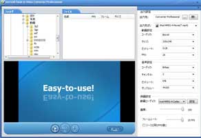 Flash to Video Converterのインターフェース